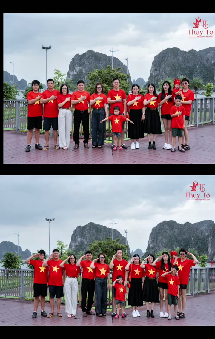Đại gia đình mừng ngày Thống nhất 30/4