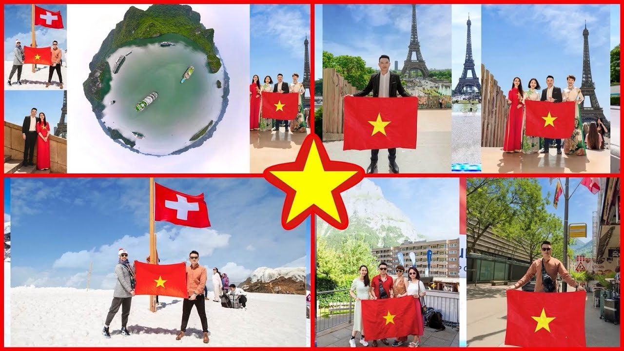 Lá cờ Việt Nam tung bay khắp muôn nơi — 79 năm Quốc Khánh 2/9/2024