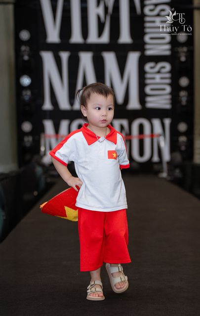Bé Quỳnh Anh mừng Quốc Khánh ở trung tâm thương mại — ảnh 96